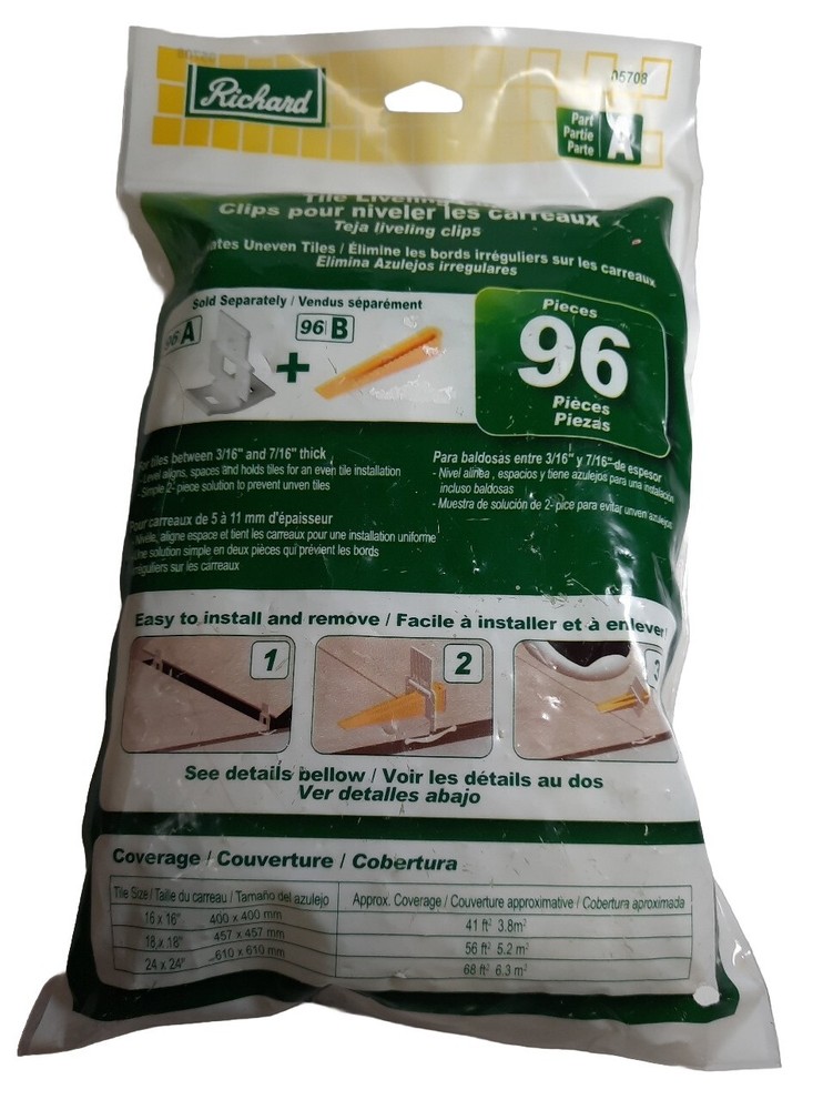 A.Richard Tools Tile Leveling Clips PART A Item# 05708