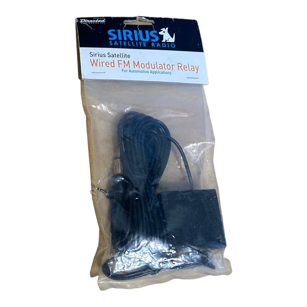 Sirius Satellite Radio Wired FM Modulator Relay #14110 Directed Electronics NEW