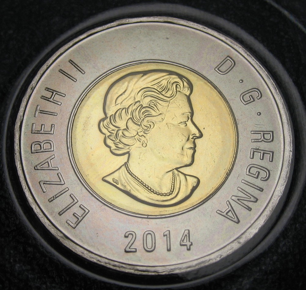 Canada 2014 $2 Polar Bear BU Sealed in original plastic