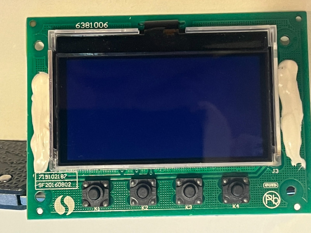 Water Softener 6381006 PCB Display for Runxin F-79B & 82B LCD Display Code (968)