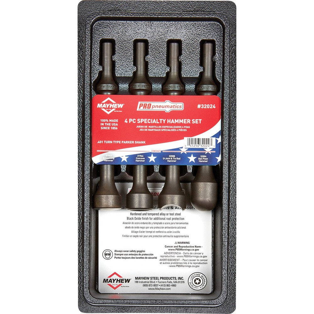 Mayhew Tools PNEUMATIC SPECIALTY HAMMER SET