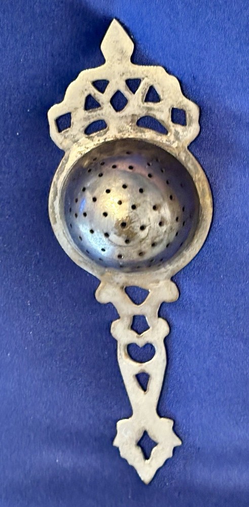 Vintage Tea Strainer MCM Over-The-Cup - Kitchen