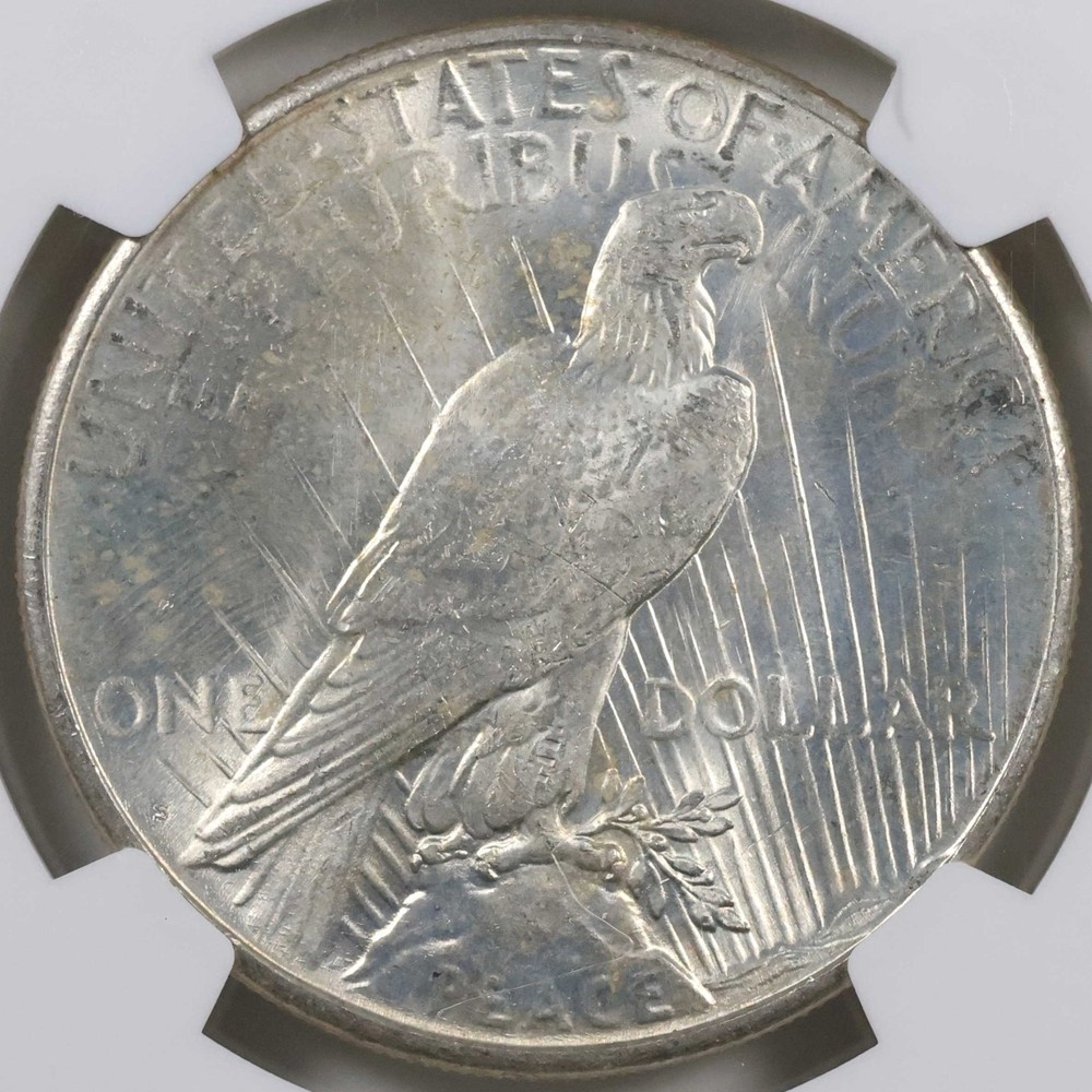 1923-S Peace Dollar NGC MS63 90% Silver MS 63