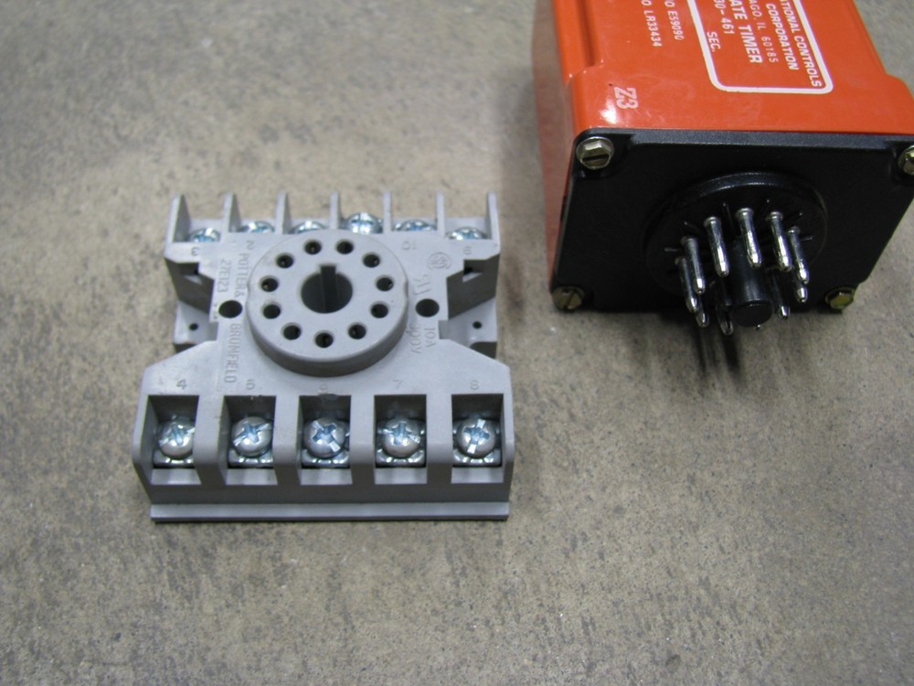 T2K-30-461 National Controls Solid State Timer with Socket