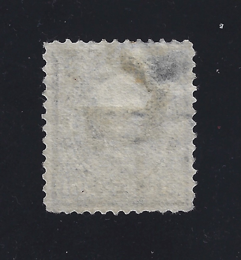 #276 $1 Perry type 1 used, thin on back, fine appearance
