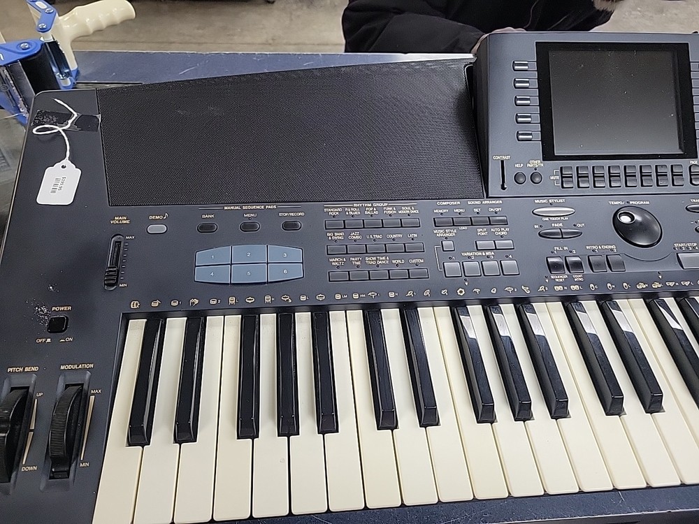 Technics SX-KN6000 Digital Synthesizer Keyboard kn6000P-S w Custom Rhythms