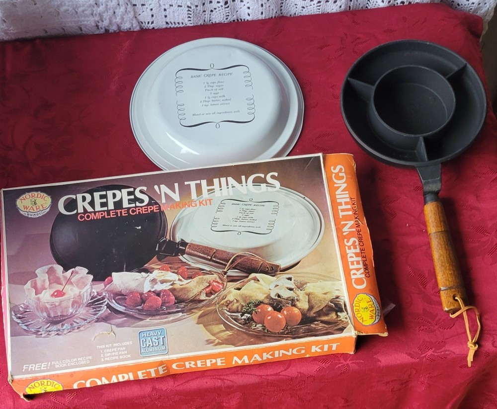 Vintage Crepes N Things Making Kit