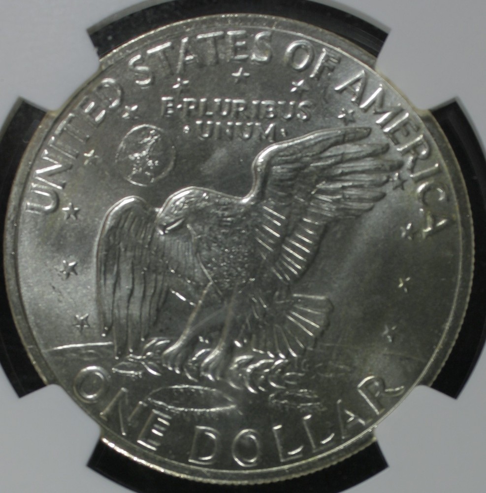 1971-S EISENHOWER SILVER DOLLAR NGC MS66 (2329841)