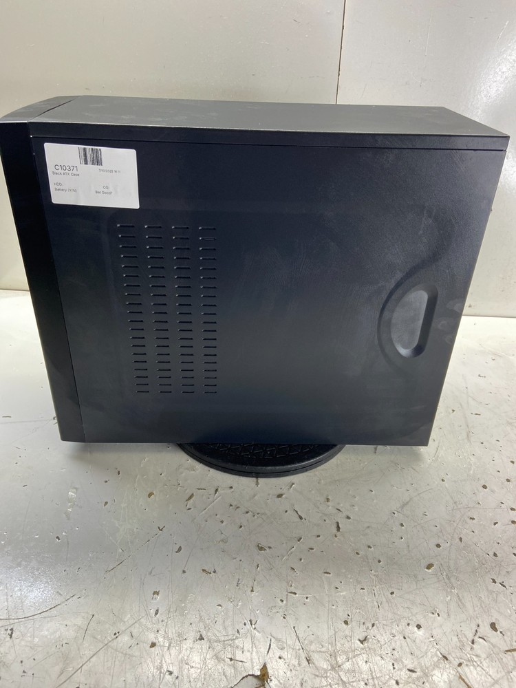 Retro Black mATX Case