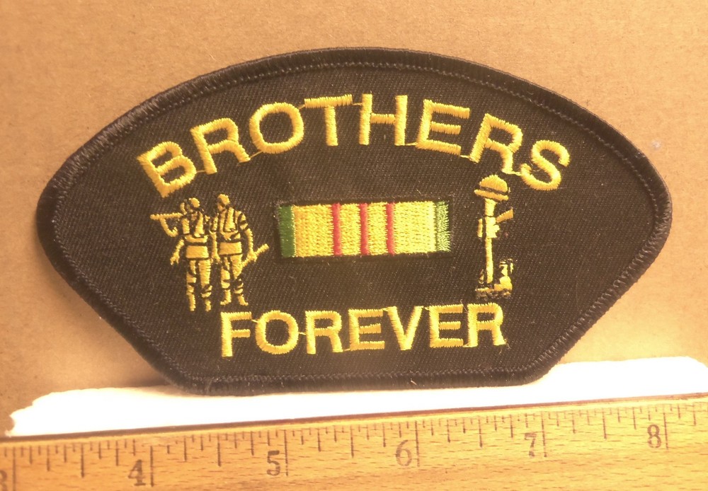 Vietnam Brothers Forever Embroidered Patch