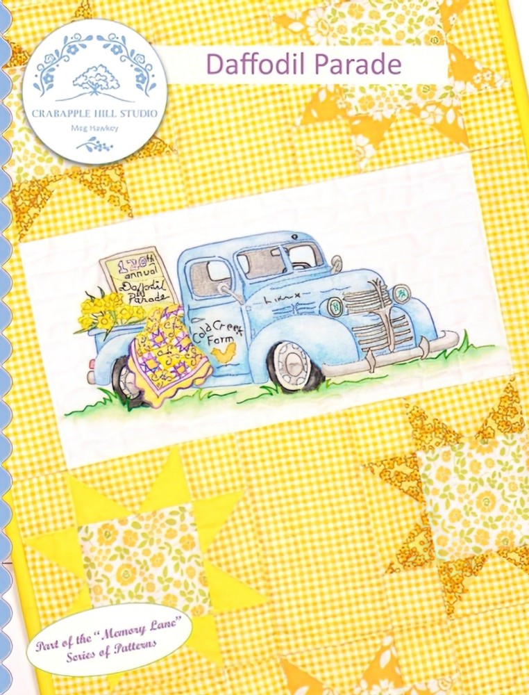 Memory Lane - Daffodil Parade Pattern by Crabapple Hill Studio