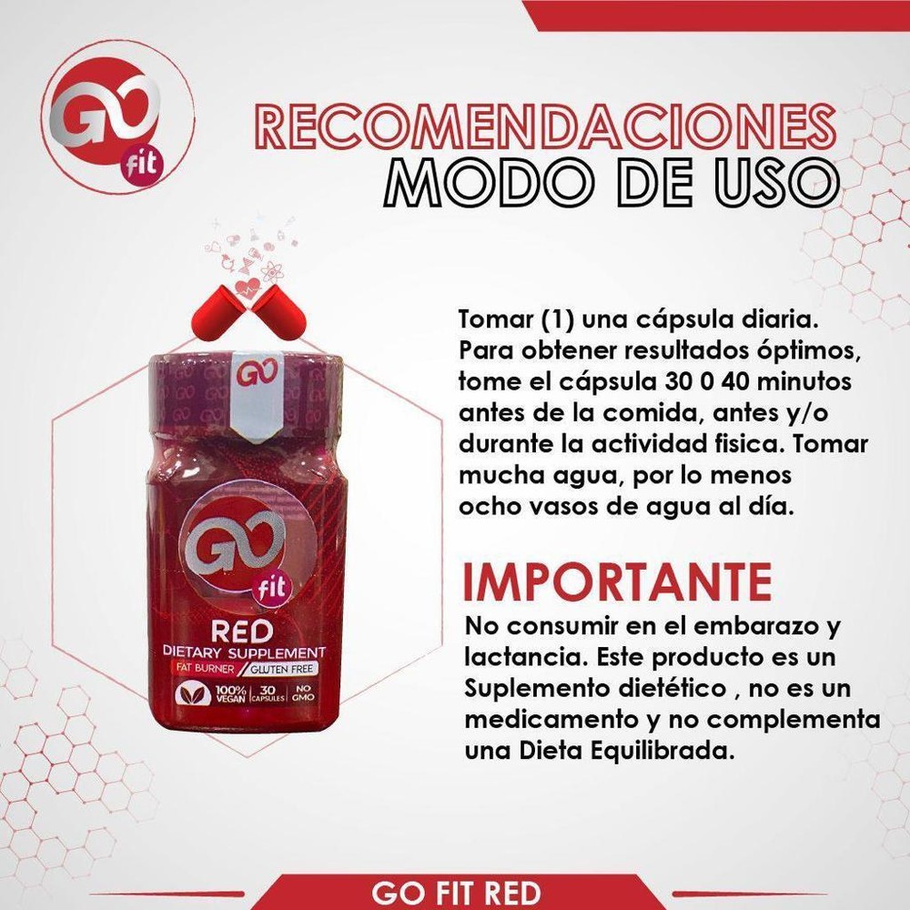 GO FIT RED FAT BURNER
