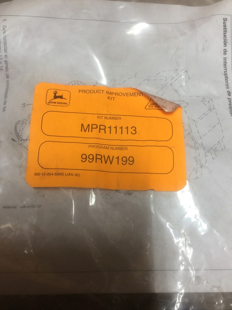 MPR11113, Replacement Pressure Switches