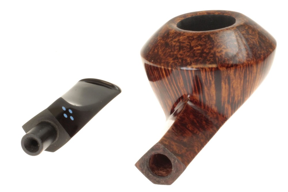 Sasieni 4 dot - Walnut - Straight Rhodesian