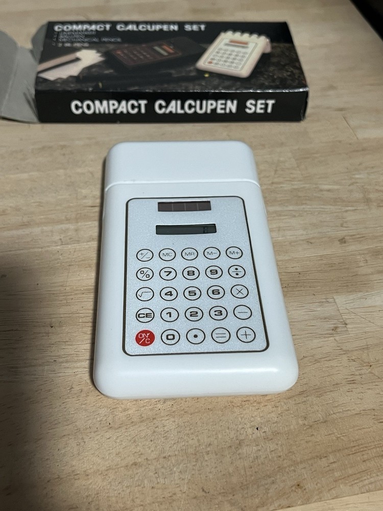 Vintage Compact Calcupen Set