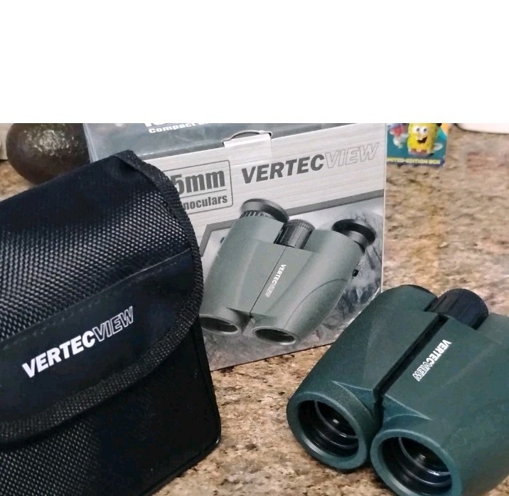 Vertecview Binoculars 10x25 NEW Still In Box(d
