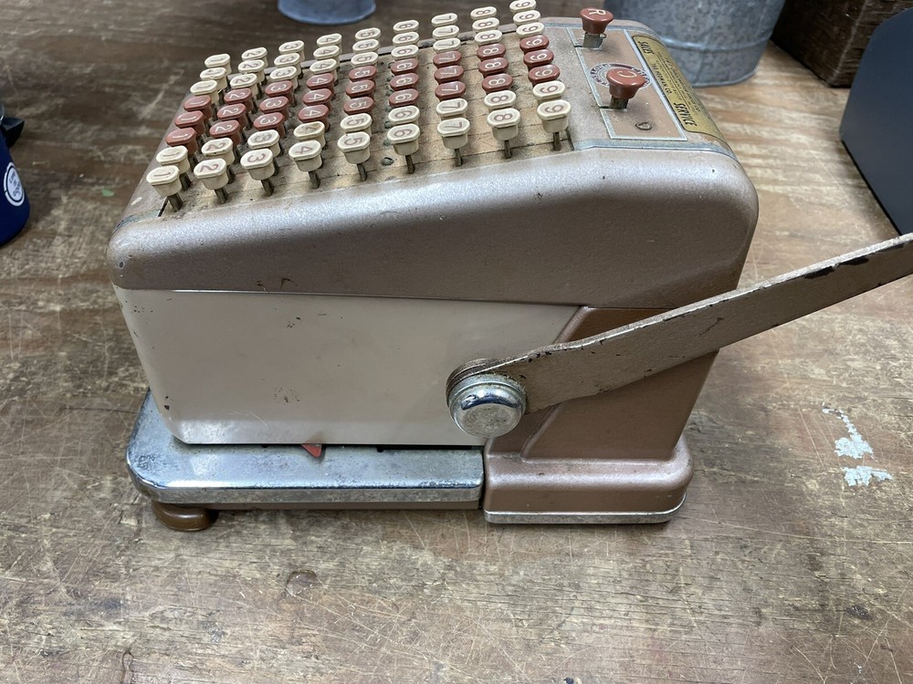 Vintage F & E Check Protector The Hedman Company