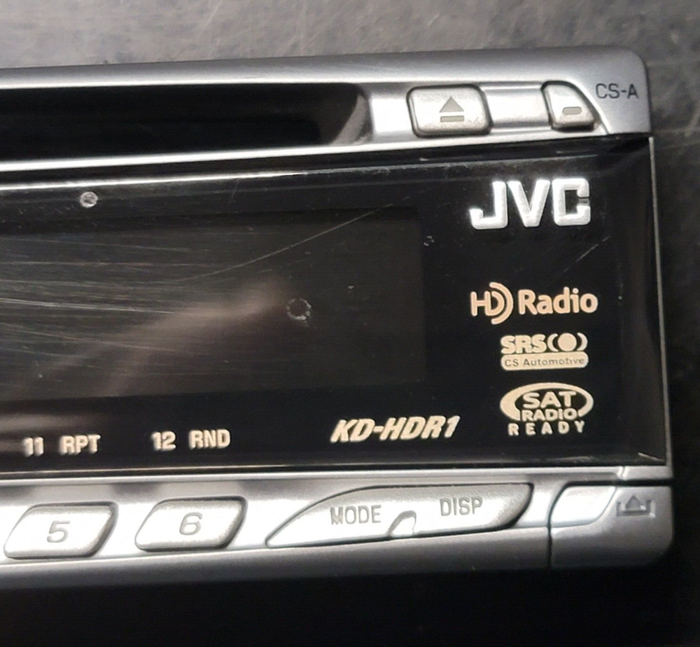 JVC Stereo KD-HDR1 FACEPLATE ONLY