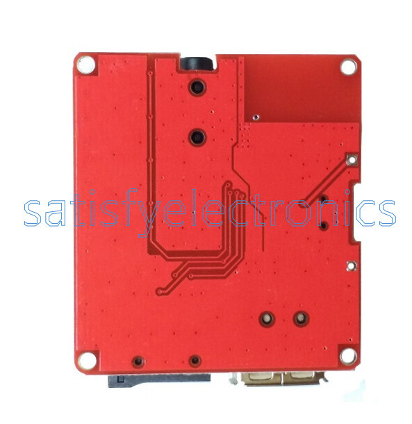 Bluetooth 4.1 Audio Decoder MP3 Player Board Micro USB TF SD Card Module 3.7V-5V