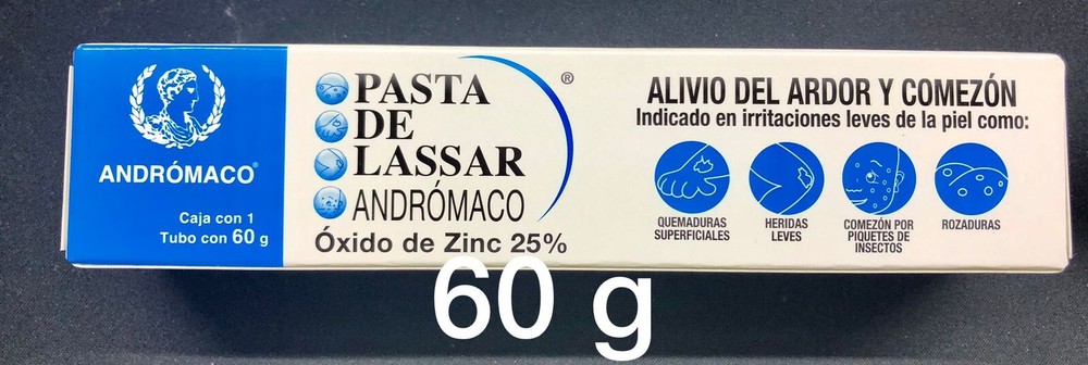 Pasta de Lassar Óxido de Zinc 60g