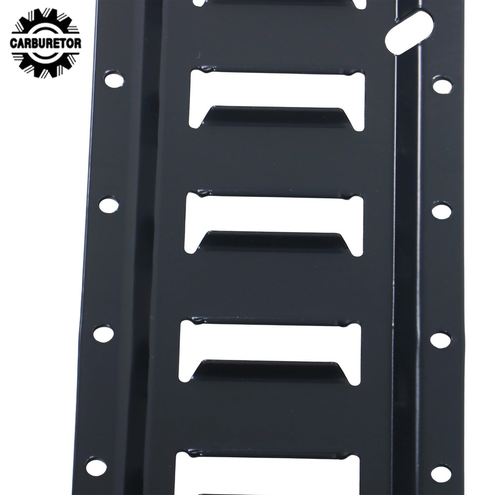 8 Feet Long E Track Rails Black Finish 5 Pack For Cargo Management System