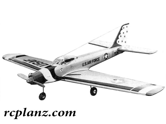 R/C AIRPLANE PLANS & PATTERNS: Triton 62" Wingspan - RC Pattern Plane
