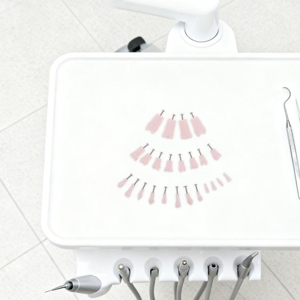 24 Pcs Dental Teaching Supplies Removable Typodont Teeth for Practice