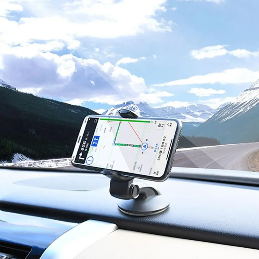 Universal 360° Mount Holder Car Stand Windshield For Mobile Cell Phone GPS