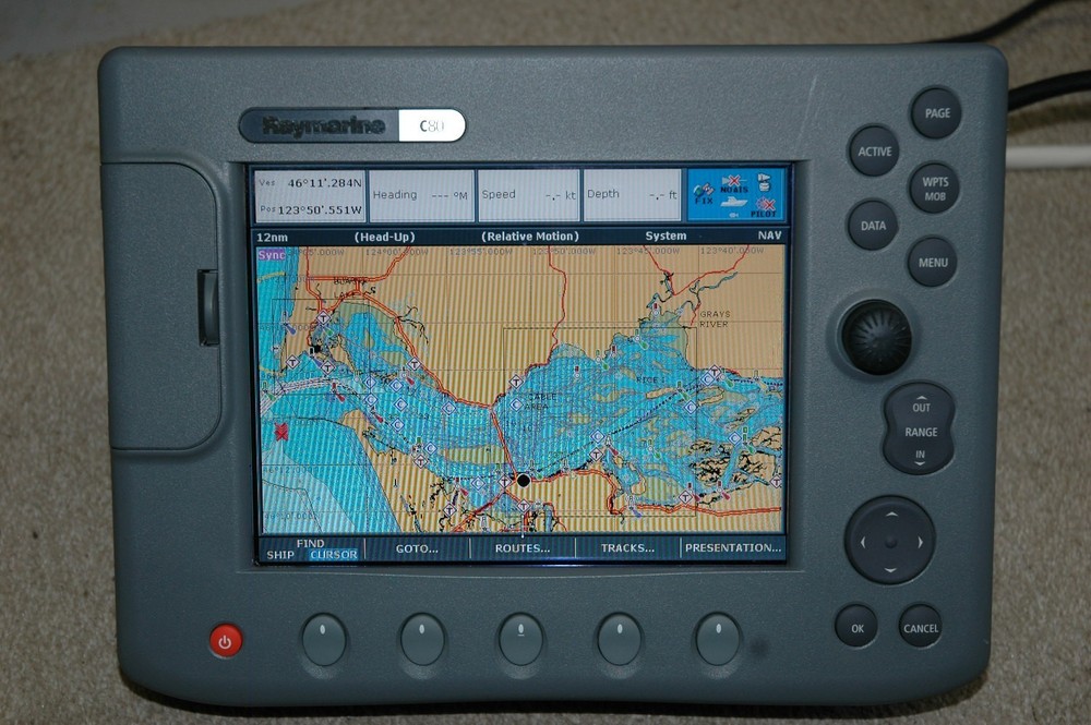 Raymarine C80 MFD #E02020 Bench Tested