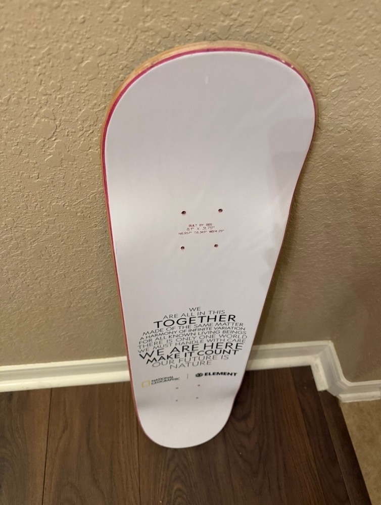 ELEMENT Skateboard Deck National Geographic
