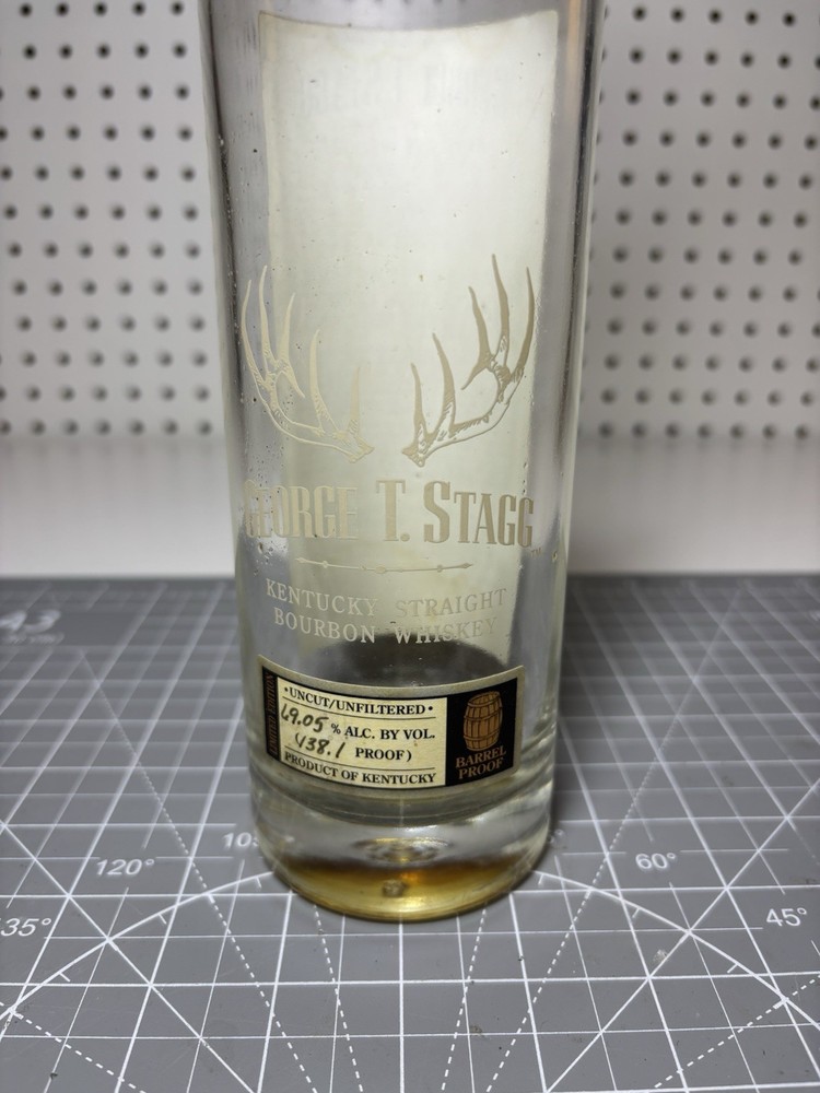 george t stagg empty bottle 138.1 2014