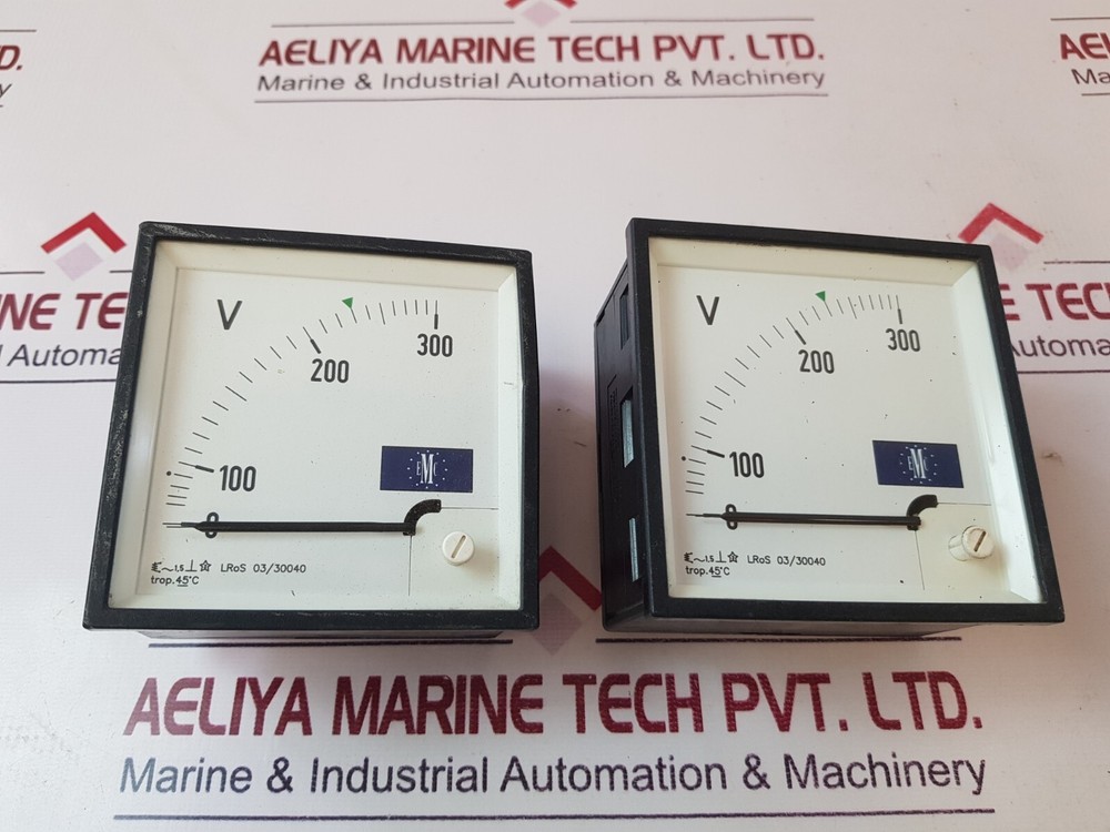 Emc lros 03/30040 volt meter