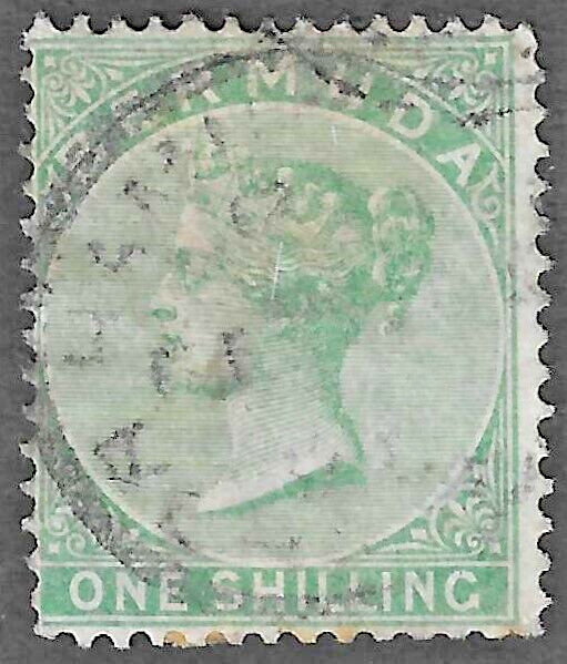 Bermuda (1865) - Scott # 6,  Used