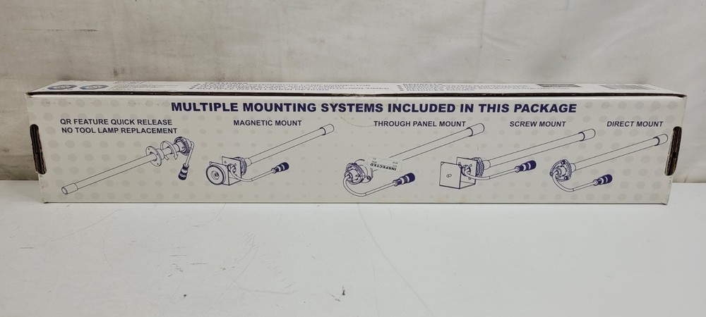 RGF BLU-QR UV Stick Light, Day Timer Ballast, Magnetic Mount Quick Release NEW