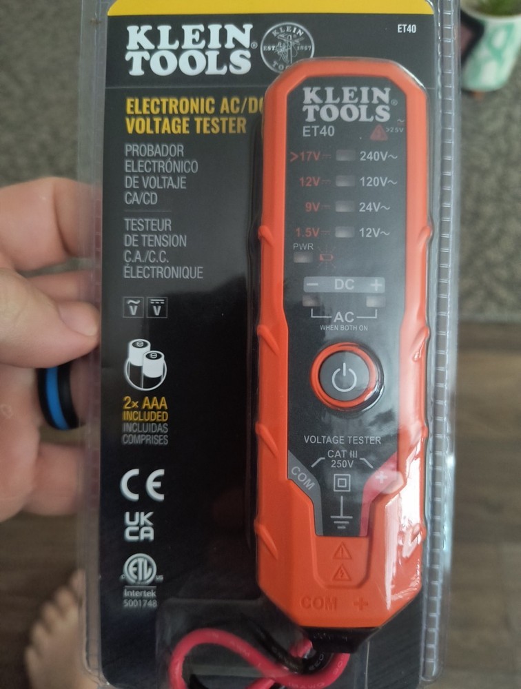 Klein Tools Electronic AC/DC Voltage Tester