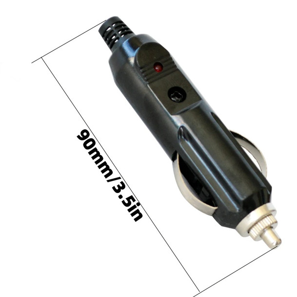 1 Pack 12V Male Car Cigarette Lighter Socket Plug Connector US