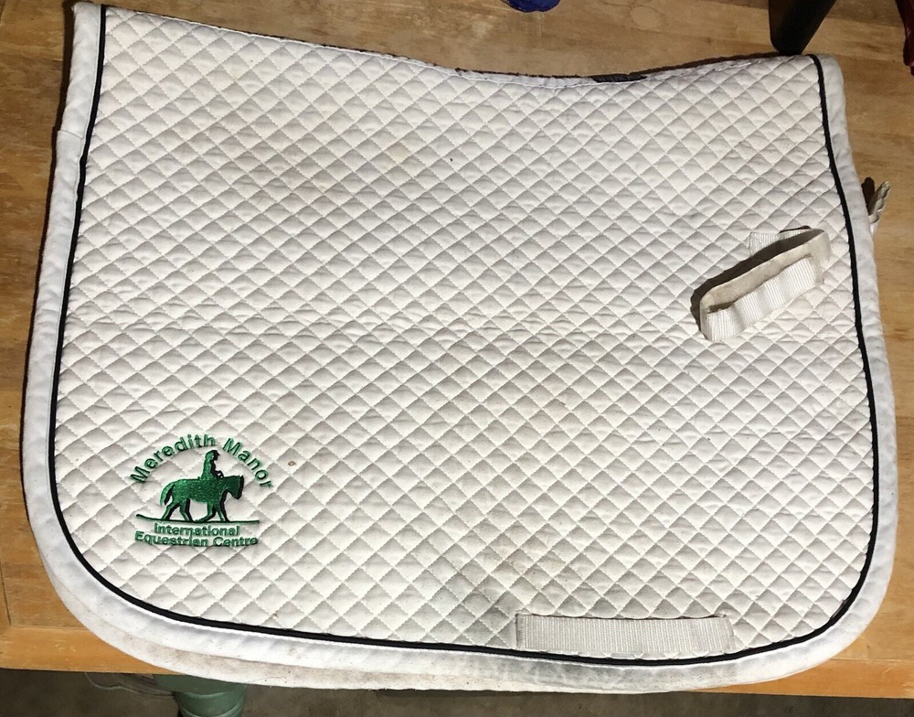 Meredith Manor Logo Team Saddle Pad
