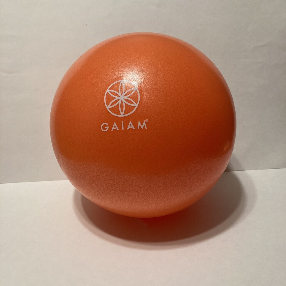Gaiam Wellbeing Core & Back Strength Ball Soothe Back Pain Workout Exercise 10”