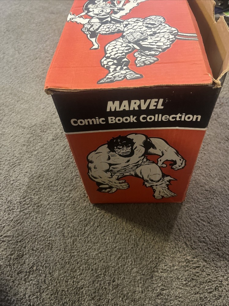 MARVEL STUDIOS COMICS VINTAGE 1989 COMIC BOOK COLLECTION COLLECTORS BOX