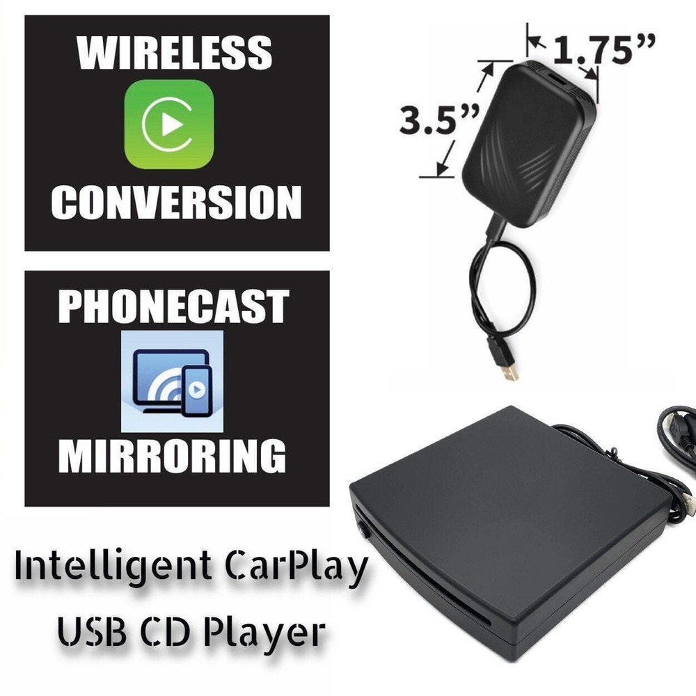 Intelligent CarPlay USB CD Player for 2018+ BMW i3