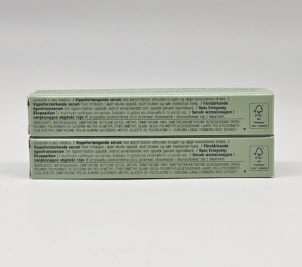 2X CLINIQUE High Impact Lash Amplifying Serum 0.1 oz / 3 ml