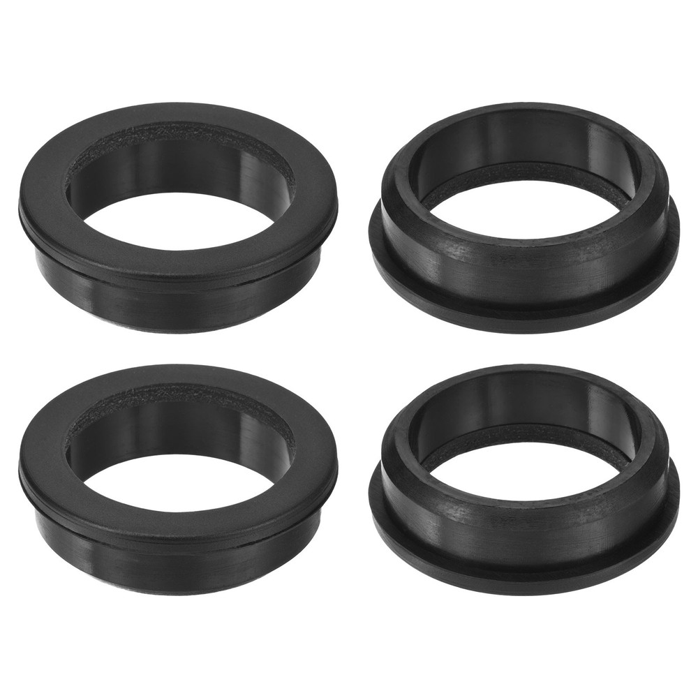4Pack Rubber Grommets 1-7/8" Drill Hole 1-1/2" ID Top Hat Hole Plug Grommet