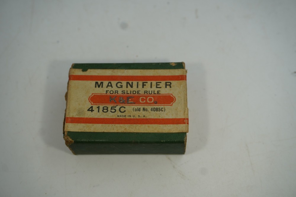 Magnifier for Slide Rule K&E 4185C in Box