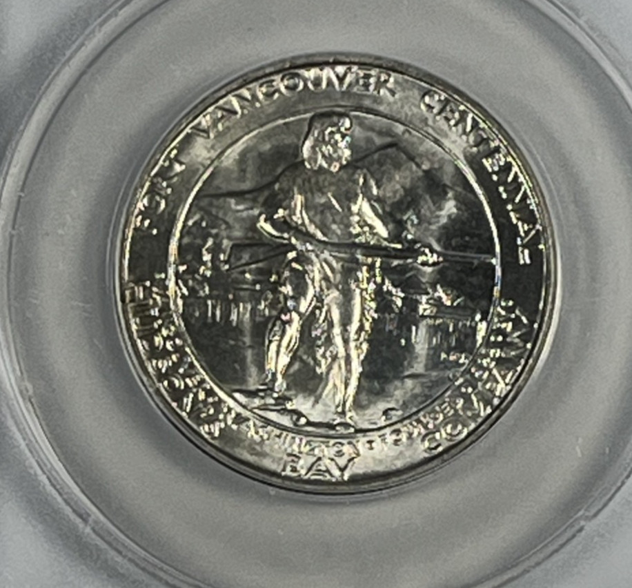 1925 Vancouver Commemorative Half Dollar : ANACS MS65