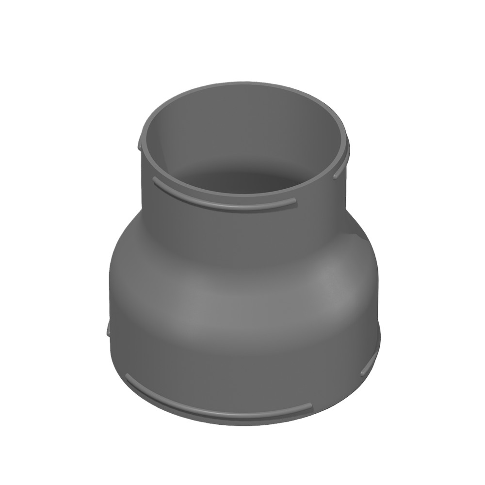 8in to 6in Reducer - Leaf Vacuum Hose Adapter