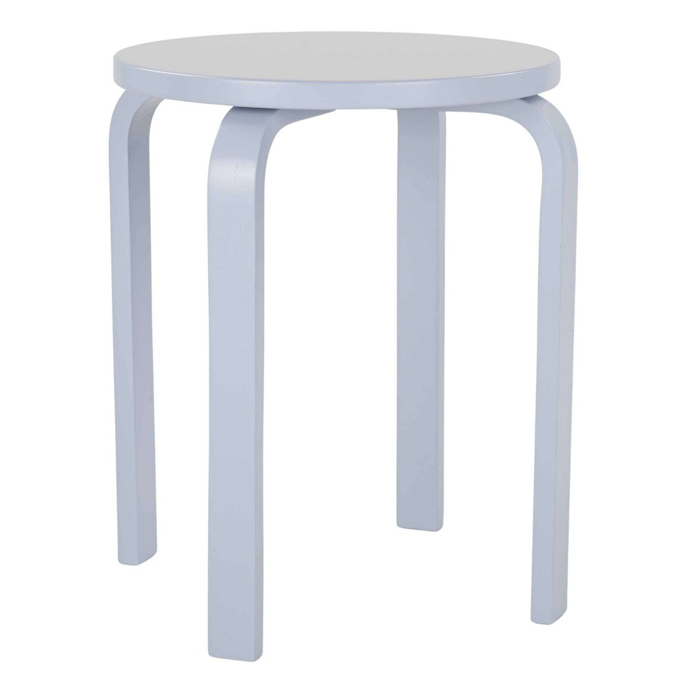 Wood Nightstand Side Table Brilliant White