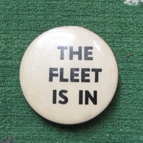 Vintage The Fleet is in pin