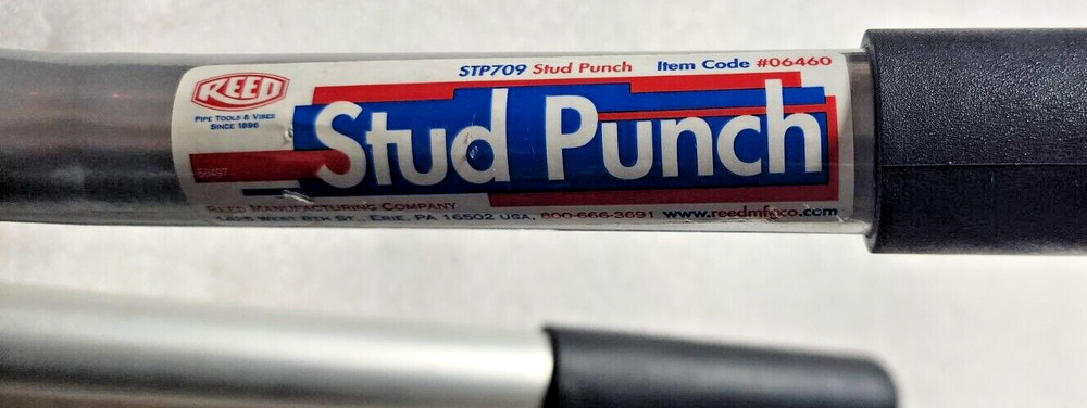 REED 7/8'' STUD PUNCH STP709 #06460 7/8''