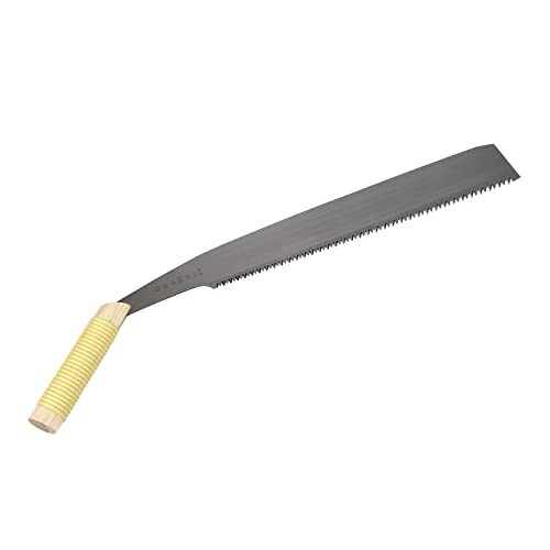 Senkichi Woodworking Tool 360mm Bent Handle Single Edged Pull Saw Wood