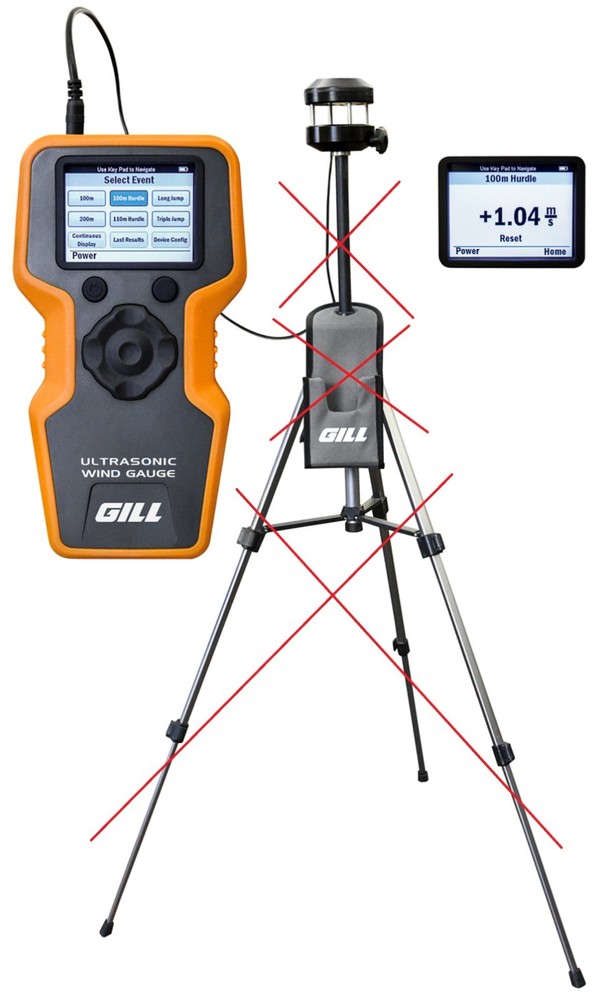 Gill Athletics Anemometer and Handheld Components (Wind)